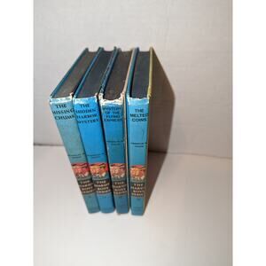 Vintage Lot 4 The Hardy Boys Hardcover Books Grosset & Dunlap